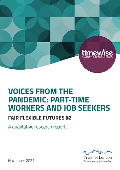 Voices from the pandemic: Part-time workers and job seekers